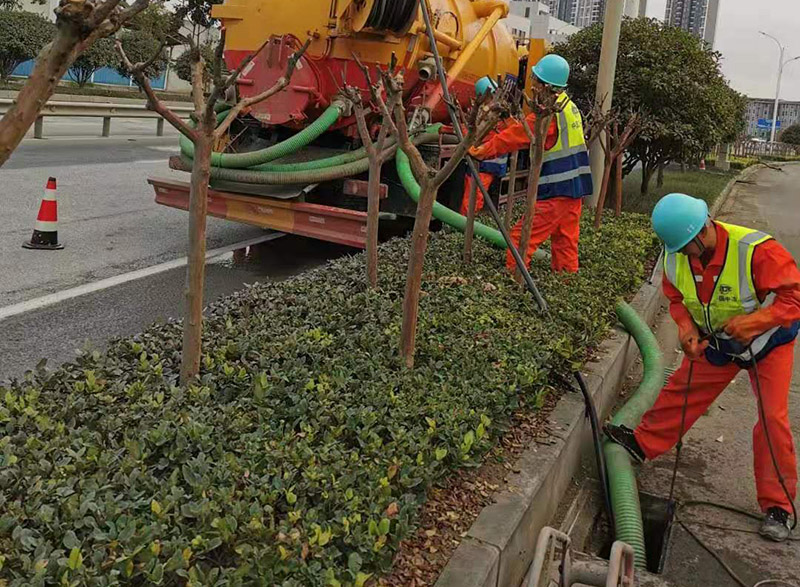 后安镇市政管道清淤